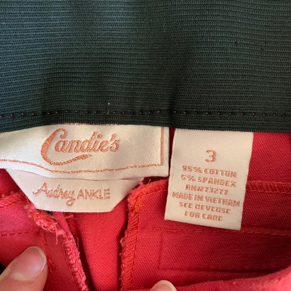 Classy Jackie Kennedy coral ankle pants - Picture 2 of 3